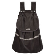 opbergzak velours koeka darkgrey