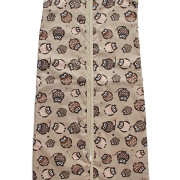 Cottonbaby slaapzak bruin met uiltjes