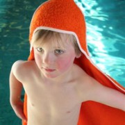 Badcape Koeka oranje