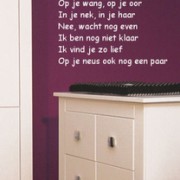 gedichtje knuffeltje