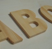 houten letters
