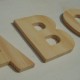 houten letters