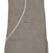 Jollein slaapzak badstof taupe/wit