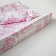 aankleedkussenhoes vlinder rose cottonbaby
