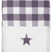 Jollein dekbedovertrek ledikant chambray aubergine