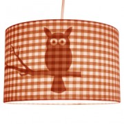 lamp uil oranje