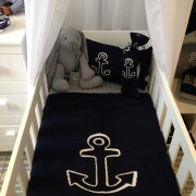 Baby's Only kruikenzak Anker marine
