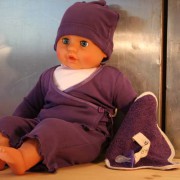 Paarse Koeka babywikkeltop outlet Koeka