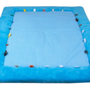 Snoozebaby boxkleed sky blue