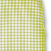 hoeslaken ruit lime