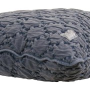soft cobalt blue Koeka kussenhoes stonewash