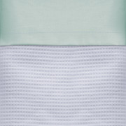Cottonbaby ledikantlakens pastel mintgroen