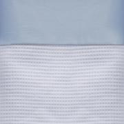 Cottonbaby wieglaken pastel oudblauw