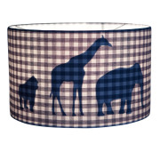 hanglamp dieren parade grijs