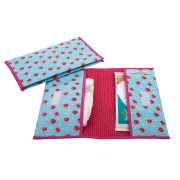etui fuchsia roosjes