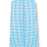 trappelzak ruit aqua
