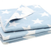 deken ster blauw jollein