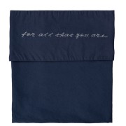 Koeka wieglaken dark blue