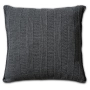antraciet knit factory kussen