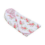 3080 Wikkeldoek - wit roosje
