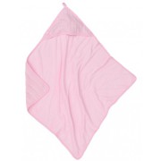 Jollein badcape kabel lichtroze