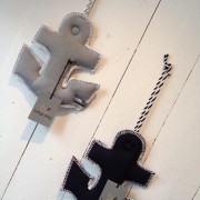 Baby's Only decoratie ankers grijs of marine