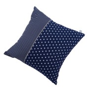 Little Dutch kussen donkerblauw ster en streep