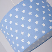 hanglamp sterren licht blauw