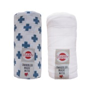 Lodger swaddler stone blauw