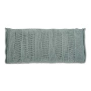 Baby’s Only kussen 60x30 cm stoer uni (inclusief vulling) stone green achter
